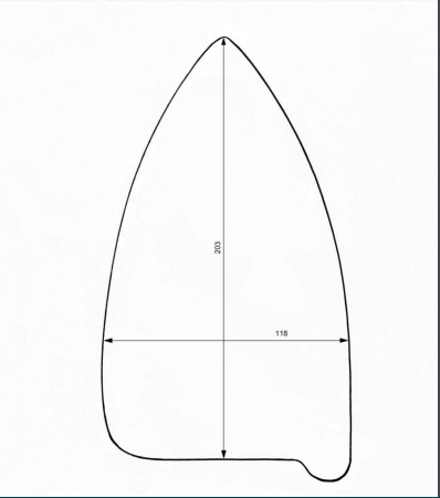 Тефлоновая подошва Primula TFA 1700