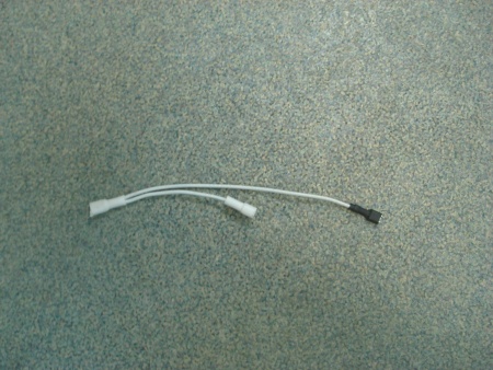 Провод белый 18 см. двойной Comfort