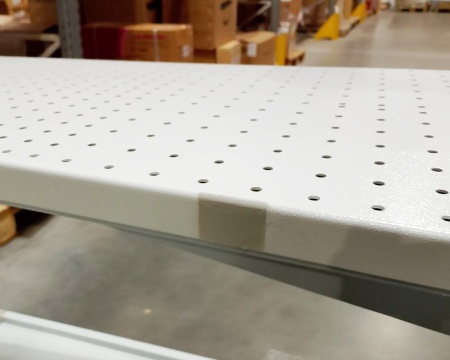 Промышленный гладильный стол HASEL DP-03MI (demo grey)