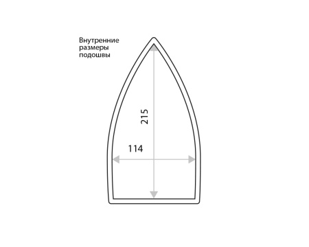 Тефлоновая подошва Initial 140