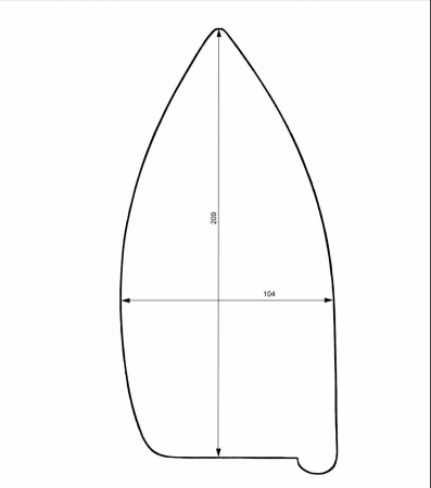 Тефлоновая подошва Rotondi EC 289 Тефлоновая подошва Rotondi EC 289